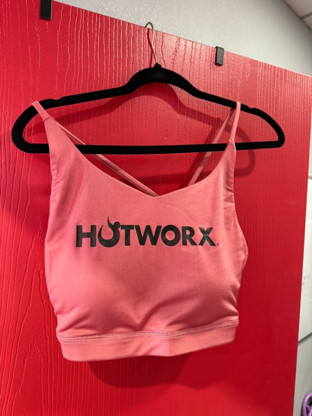 HOTWORX Mauve / Pink Sports Bra Size Extra Large XL